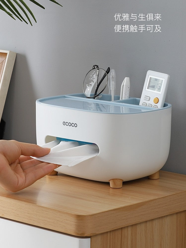 GT003 Creative Minimalist Tissue Box Holder, Multi-functional Storage for Home Decor